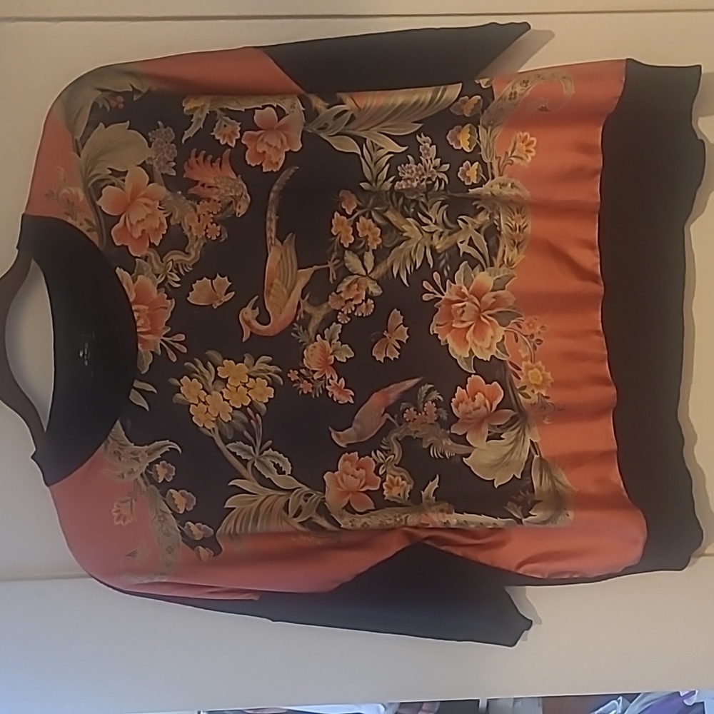 ETRO floral silk sweater
